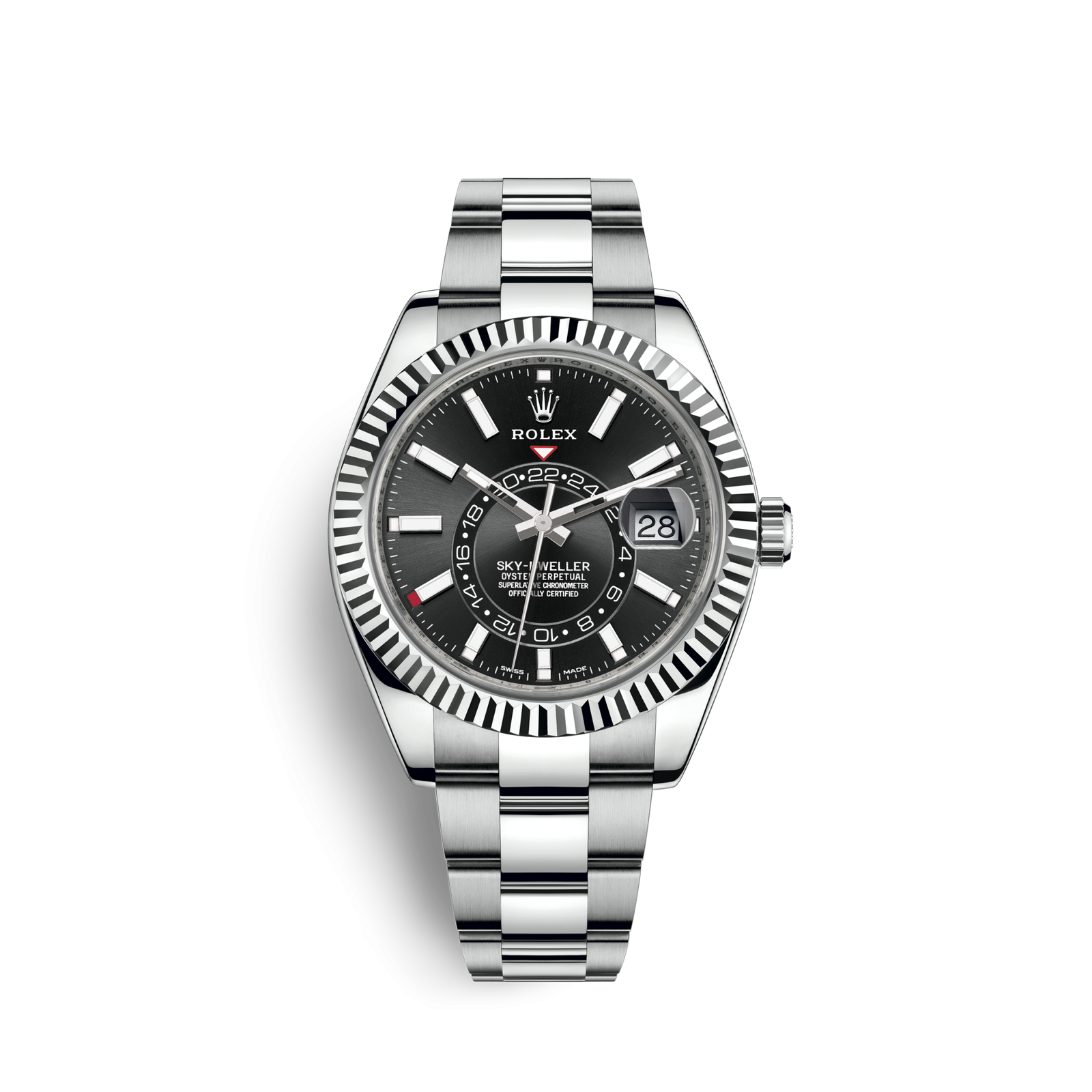 Rolex Sky-Dweller Oyster 42 mm Oystersteel and white gold 326934-0005