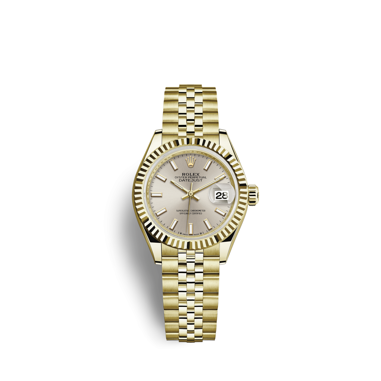 Rolex Lady-Datejust Oyster 28 mm yellow gold 279178-0006 New (Pre-order)